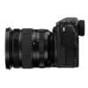 Fujifilm X-T5 Kamera mit XF16-80mm Objektiv in Schwarz.