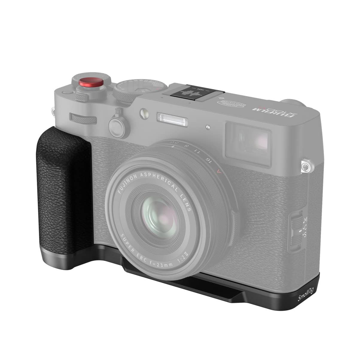 L-Shape Griff für Fujifilm X100V, schwarze Kamerazubehör, ergonomischer Halt.